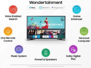 Samsung 32 inches Wondertainment Series HD Ready LED Smart TV