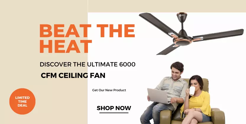 6000 CFM Ceiling Fan