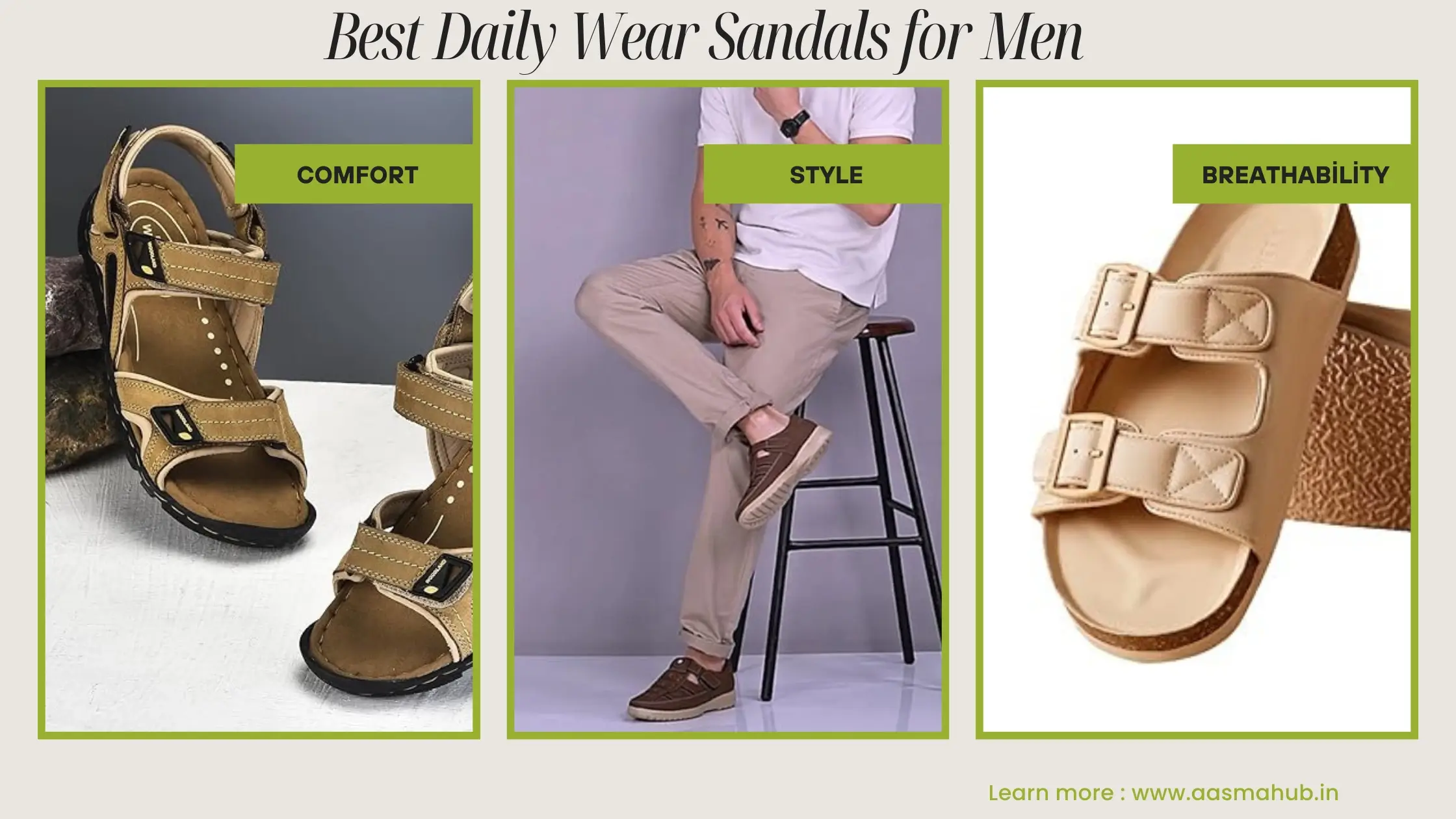 Top 5 best sandals for men