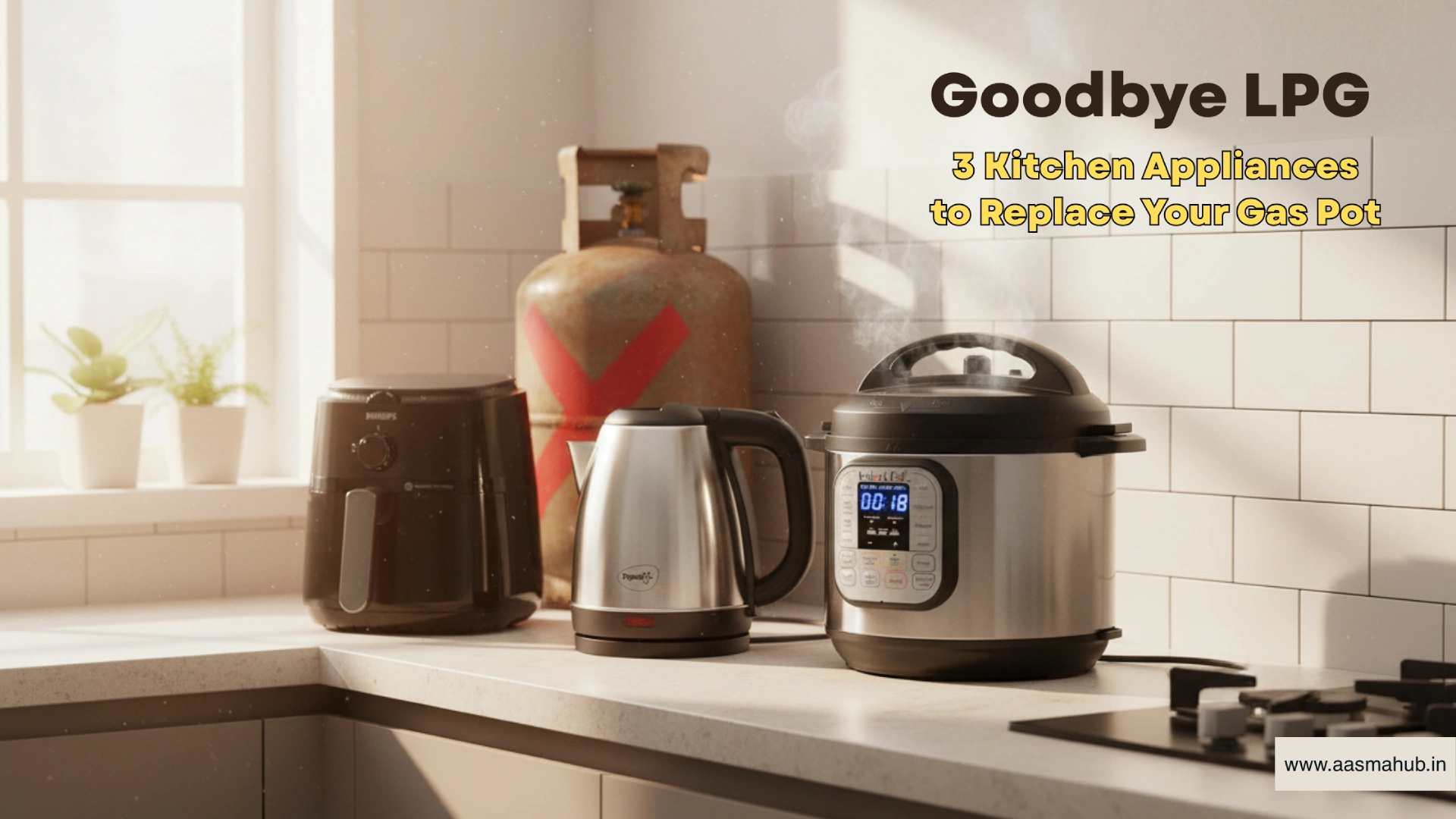 Goodbye LPG: 3 Must-Have Kitchen Appliances That Make Gas Cylinders Obsolete! Goodbye LPG: 3 Must-Have Kitchen Appliances That Make Gas Cylinders Obsolete!